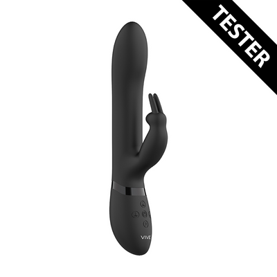 Amoris - Stimulating Beads Rabbit - Zwart - Tester