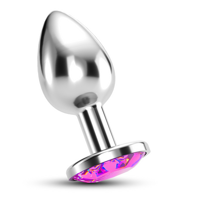 Bijou - Plug Anal de Joya - Mediano - Rosa
