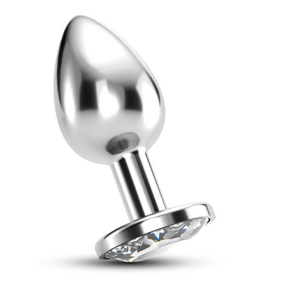 Bijou - Plug Anal de Joya - Pequeño - Transparente