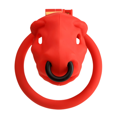 Bull - Jaula de Castidad - Roja