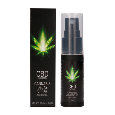 CBD Cannabis Vertraging Spray - 0