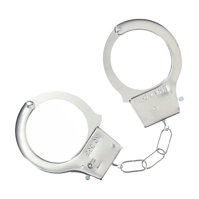 Classic metalen handboeien - Zilver