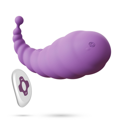 Cocoon - Huevo Vibrador Recargable con Control Remoto - Púrpura