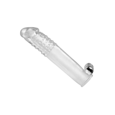Duidelijke Sensaties - Vibrerende Penis Sleeve met Bullet