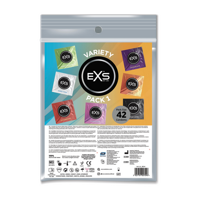 EXS Variety Pack 1 - Condooms - 42 Stuks