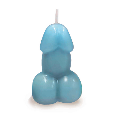 Eden's Candle - Vanille Geurende Penis - Blauw