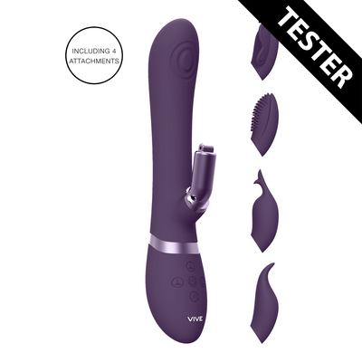 Etsu - Pulse Wave G-Spot Rabbit  Clitoral Stimulator - Paars - Tester
