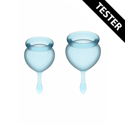 Feel Good - Menstruatiecup - Lichtblauw - Tester