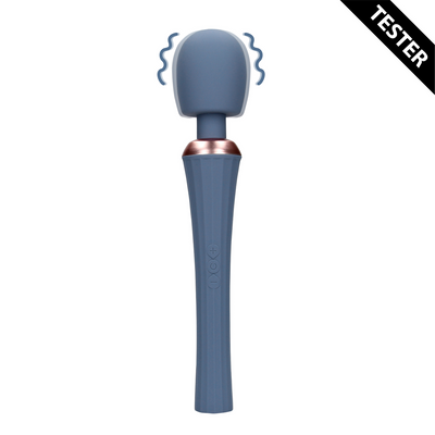 Krachtige Wand Vibrator met Stille Handgreep - Blue Nova - Tester