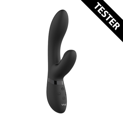 Kyra - Pulse Clitoral Rabbit - Zwart - Tester