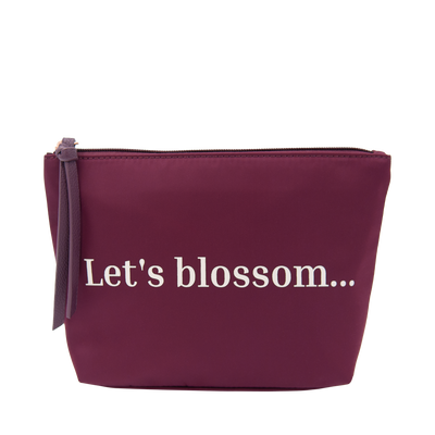 Laten we bloeien - Pouch - Paars