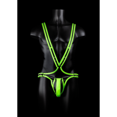 Lichaamsbedekkende Harnas - Glow in the Dark - S/M