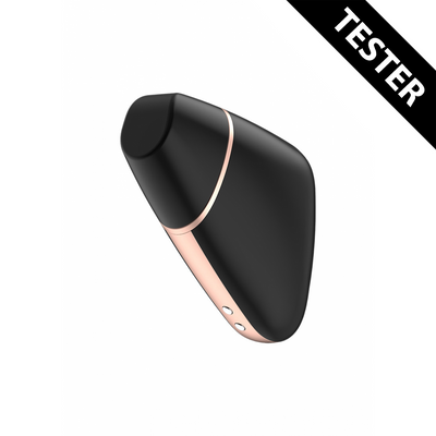 Liefdesdriehoek Luchtpulstimulator en Vibratie - Zwart - Tester