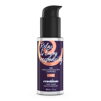 Lubricante Anal a Base de Agua - 1.7 fl oz / 50 ml