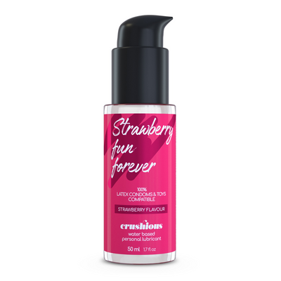 Lubricante a base de agua - Sabor a fresa - 1.7 fl oz / 50 ml