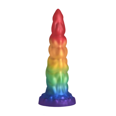 Magic Rider - Dildo de Silicona Unicornio - Arcoíris