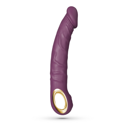 Magnus Bend - Vibrador Flexible Realista - Púrpura