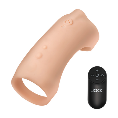 Manga de Silicona Vibrante para Pene - Ligera