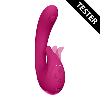 Miki - Pulse Wave  Flickering G-Spot Vibrator - Roze - Tester