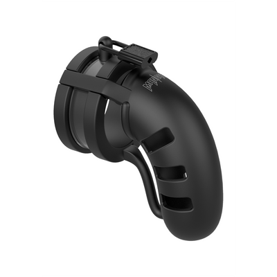 Model 19 Chastity Cock Cage met Ballsplitter - 4