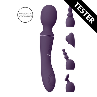 Nami - Pulse Wave  Vibrating Wand - Paars - Tester