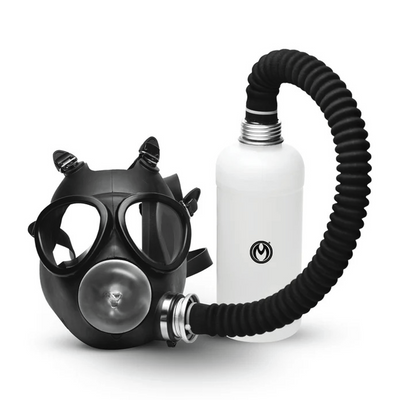 Overload - Kit de Máscara de Gas Stroker - Negro