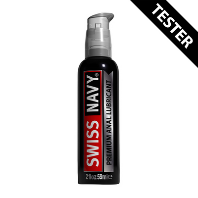 Premium Silicone-Based Personal Lubricant and Anal Sex Gel For Couples - 2 fl oz / 59 ml - TESTER