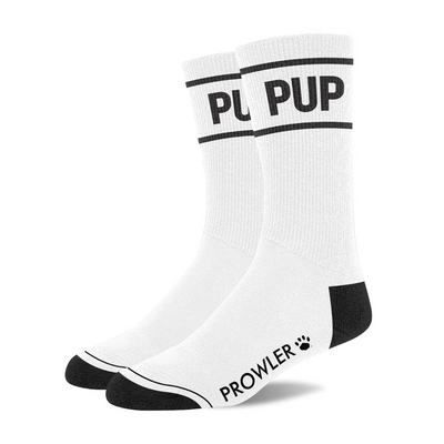 Pup Sokken - Wit/Zwart