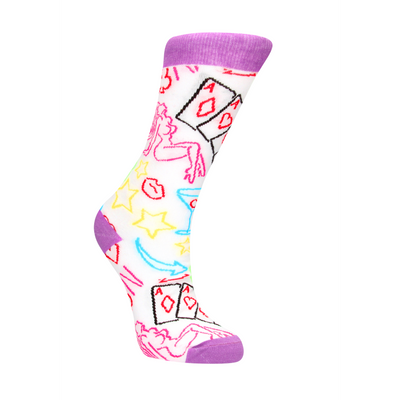 Strip Poker Socks - US Size 2-7