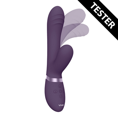 Tani - Finger Motion met Pulse-Wave Vibrator - Paars - Tester