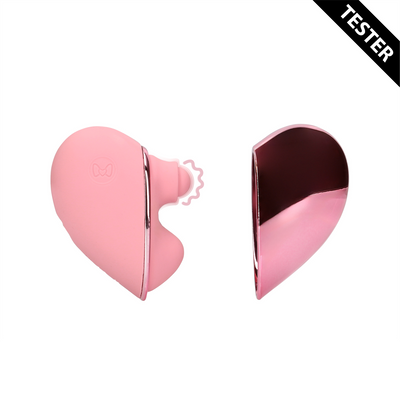 Tapping Heart Vibrator - Roze Arabesque - Tester