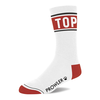 Top Socks - Wit/Rood