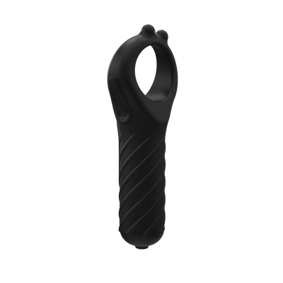 Vibe - Edge - Vibrerende Cockring en Bullet - Zwart