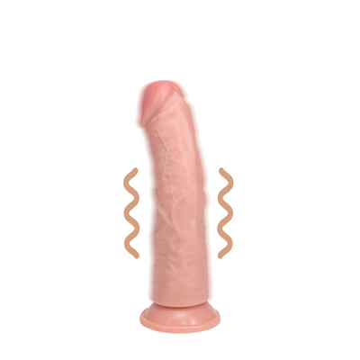 Vibrerende Regelmatige Gebogen Dildo - 6 / 15