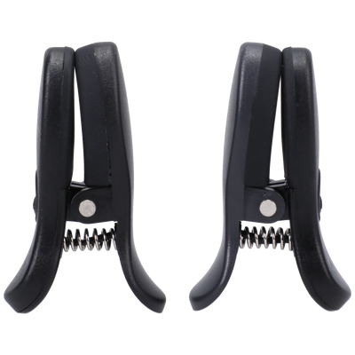 Vibro Grippers - Vibrerende Tepelklemmen met Koffer - Zwart
