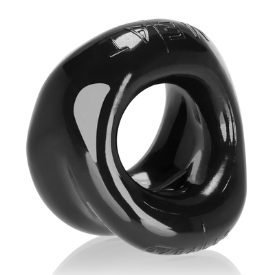 Vlees - Bigger Bulge Padded Pumping Cockring - Zwart
