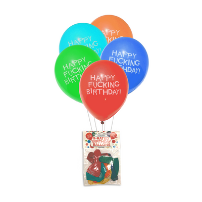 X-Rated Verjaardag - Ballonnen