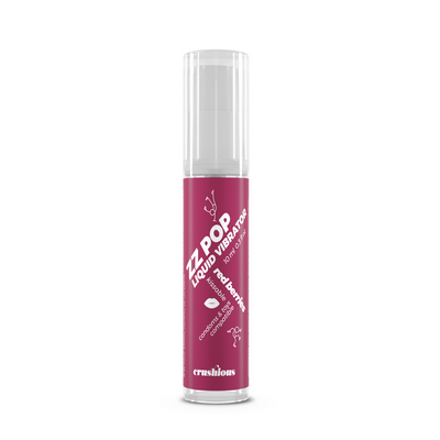 ZZ Pop - Vibrador Líquido Besable - Berries Rojas - 0.3 fl oz / 10 ml