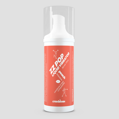 ZZ Pop - Vibrador Líquido Besable - Durazno - 1 fl oz / 30 ml
