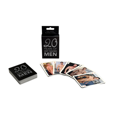 20 Años de Hombres Desnudos Atractivos - Cartas
