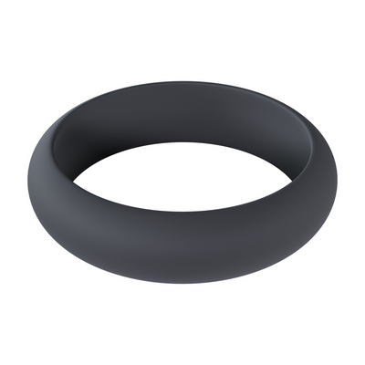 Anillo de silicona Wide O - L - 42mm - Negro