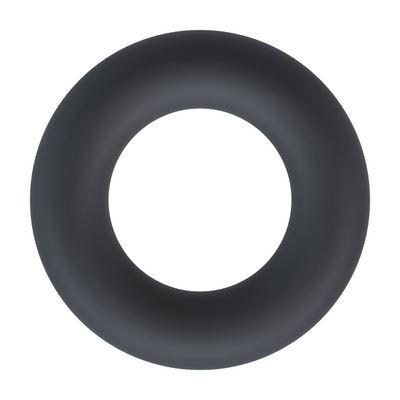 Anillo de silicona líquida - L - Negro