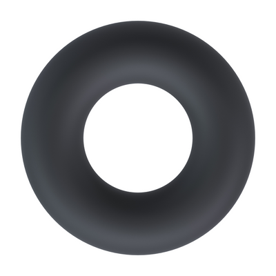 Anillo de silicona líquida - M - Negro