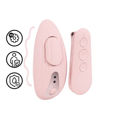 Céleste - Vibrador de Panty con Control Remoto - Rosa