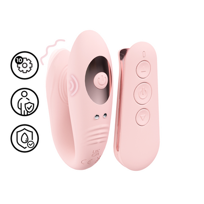 Charme - Vibrador Doble Motor con Control Remoto - Rosa