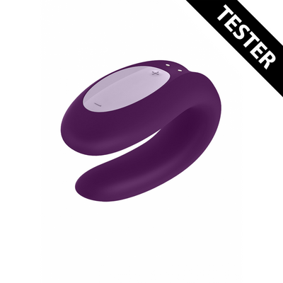 Double Joy Partner Vibrator - Violet - Tester