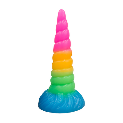 Fantasy Fuckers - Cuerno de Unicornio Celestial - Brilla en la Oscuridad - Multicolor