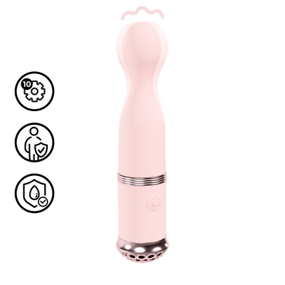 Finesse - Vibrador de Punta Esférica - Rosa