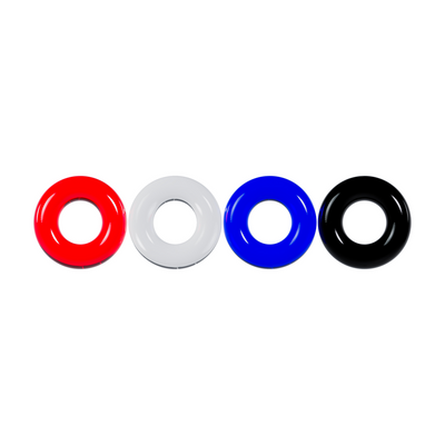 Juego de 4 anillos para el pene - Multicolor