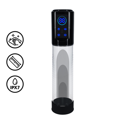 MegaLift - Automatische Waterdichte Penis Pomp - Zwart